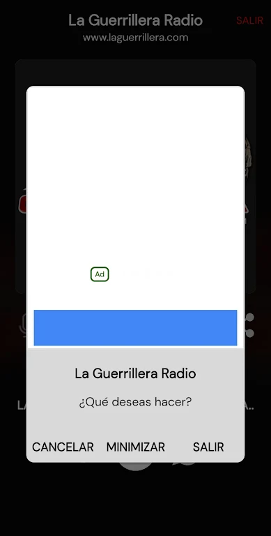 La Guerrillera Radio 螢幕截圖 2