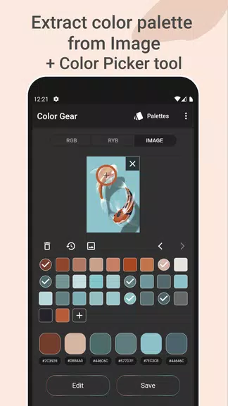 Color Gear: color wheel Screenshot 1