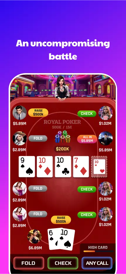 Royal Poker Скриншот 3