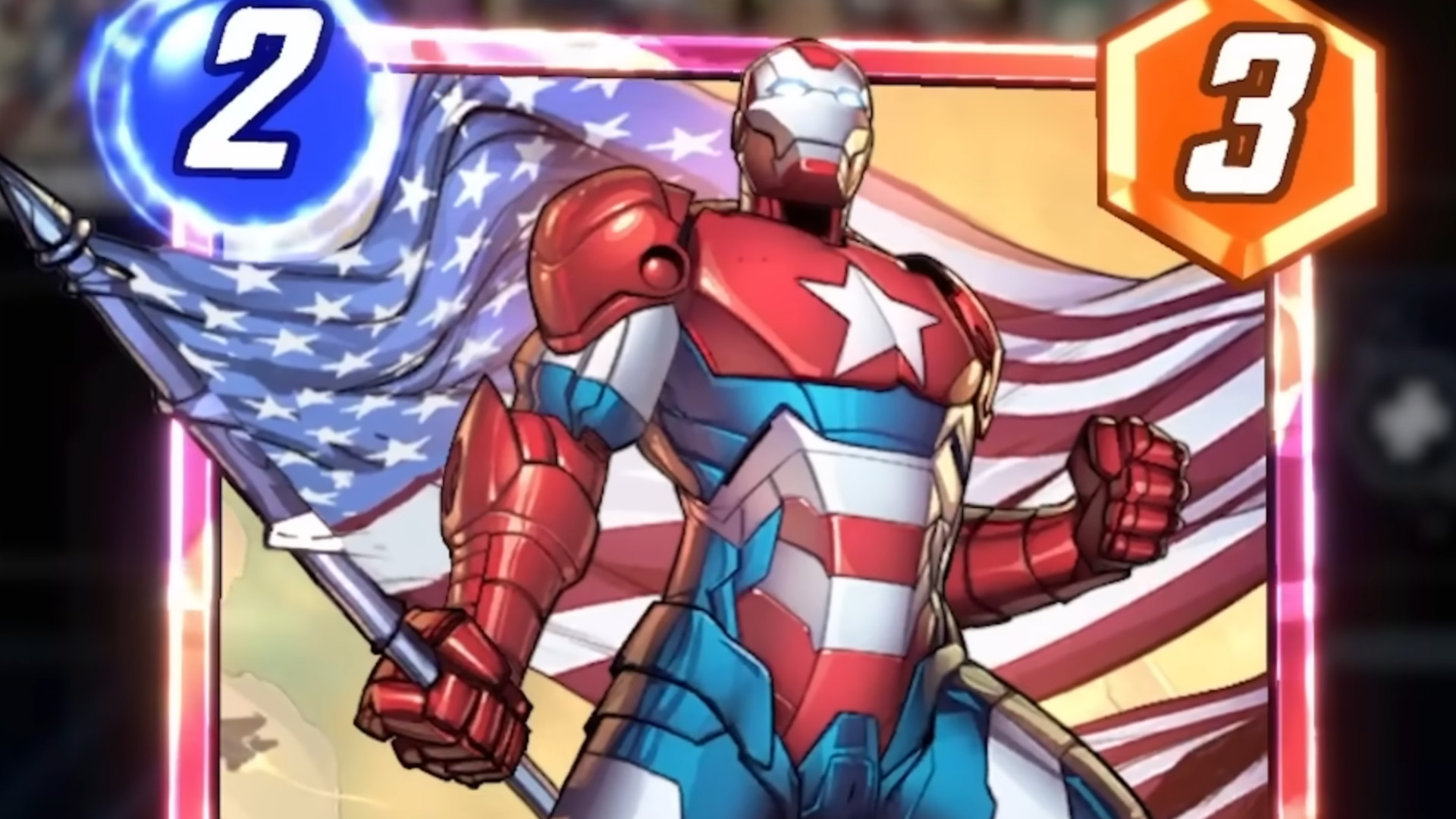 힘을 발휘하십시오 : Top Iron Patriot 마블스냅 데크가 공개되었습니다