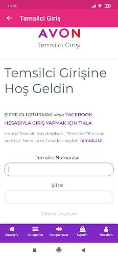 Avon Türkiye Üyelik Screenshot 3