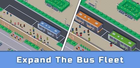 Idle Bus Traffic Empire Tycoon Captura de tela 2