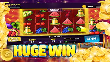 Super Casino Slot Machine Game Screenshot 1