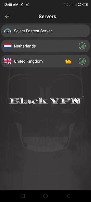 Black Hat VPN|VPNProxy|FreeVPN Screenshot 0