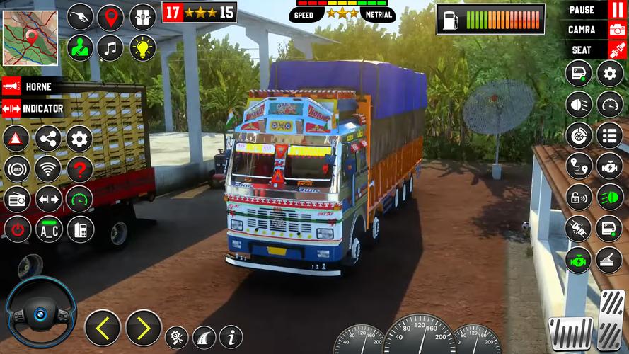 Indian Truck 3d Simulator 2024 स्क्रीनशॉट 2