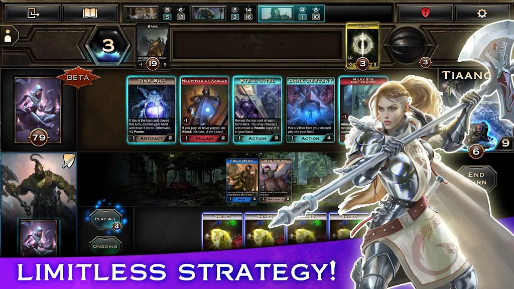 Shards the Deckbuilder Capture d'écran 1