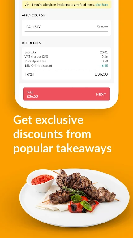 Foodhub - Online Takeaways スクリーンショット 2