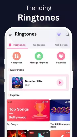 Bollywood Ringtone - Songs 螢幕截圖 0