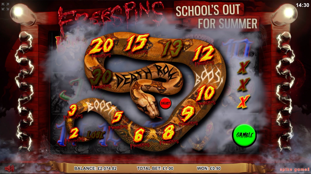 Schermata Alice Cooper.  Casino Slot Game. 2
