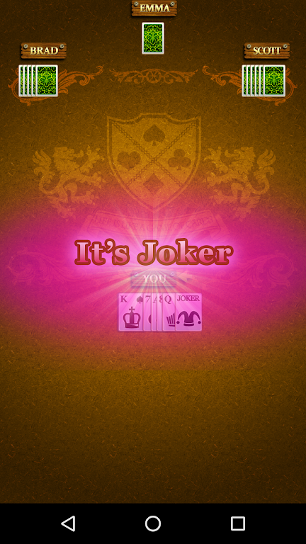 Old maid for Mobile(the card game) 螢幕截圖 1