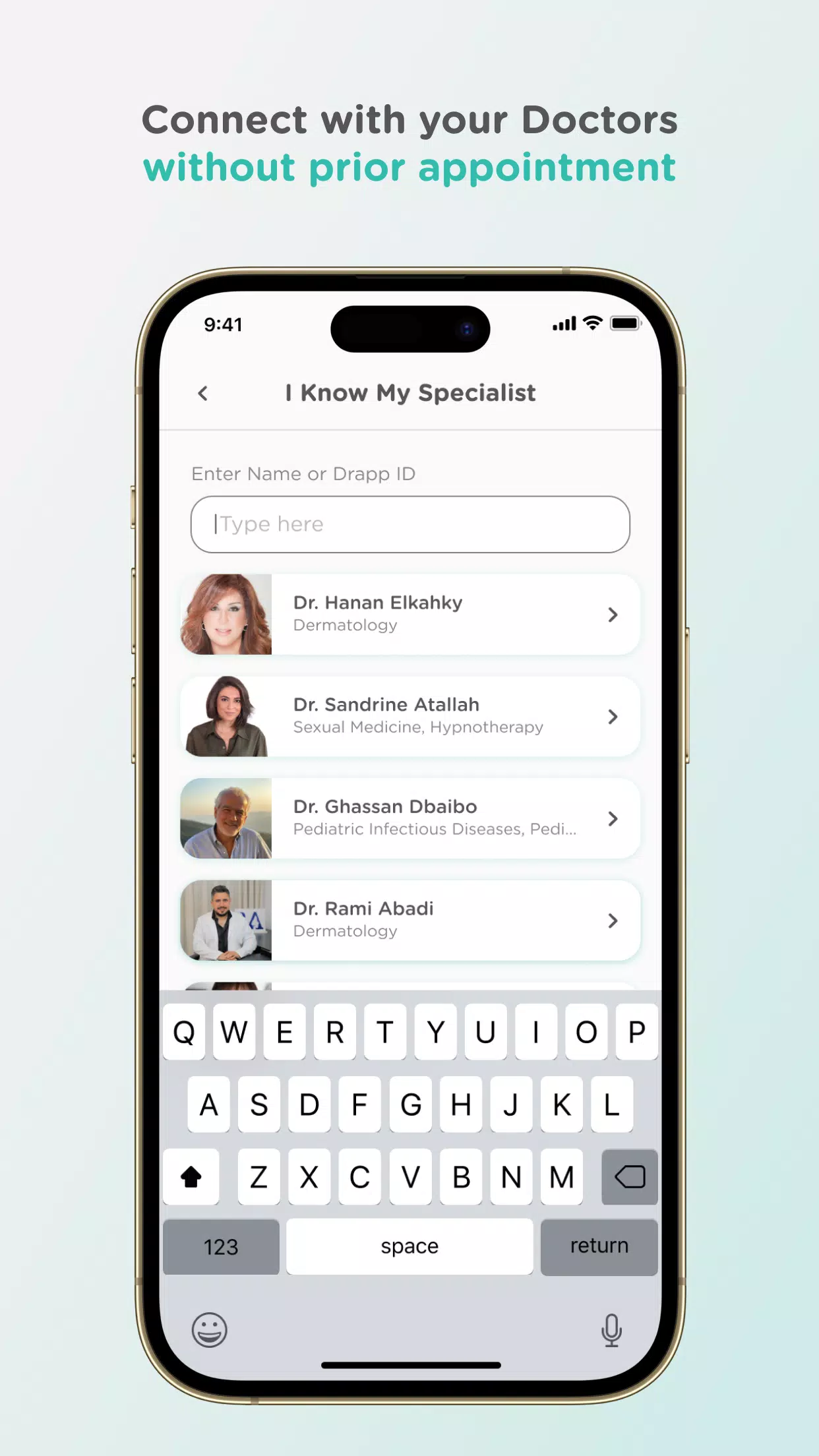 DRAPP –Telehealth Made Easy Captura de pantalla 2