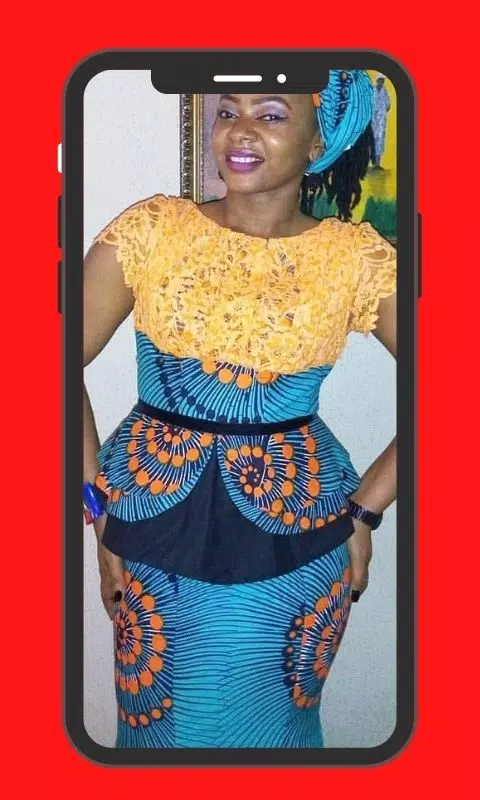 Ankara and Lace Combo Styles Screenshot 3