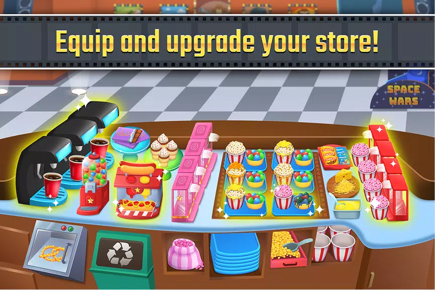 My Cine Treats Shop: Food Game Captura de pantalla 3