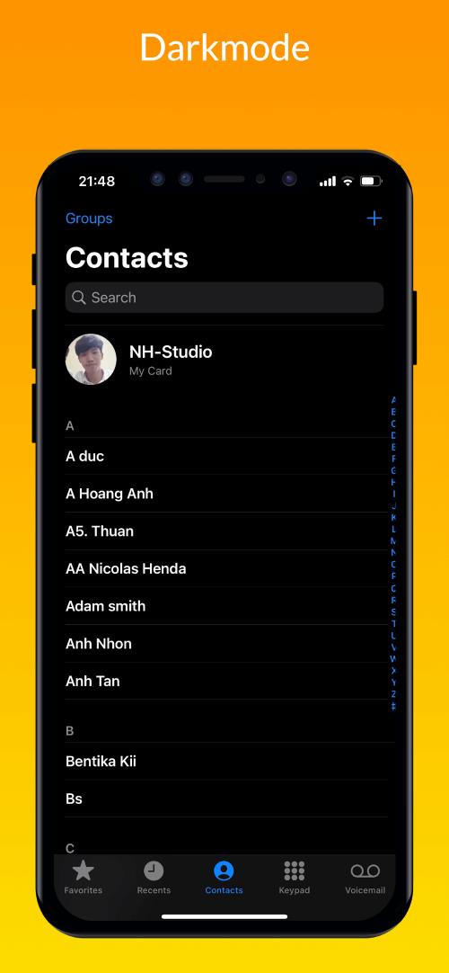 iCall OS 18 – Phone 15 Call Ảnh chụp màn hình 2