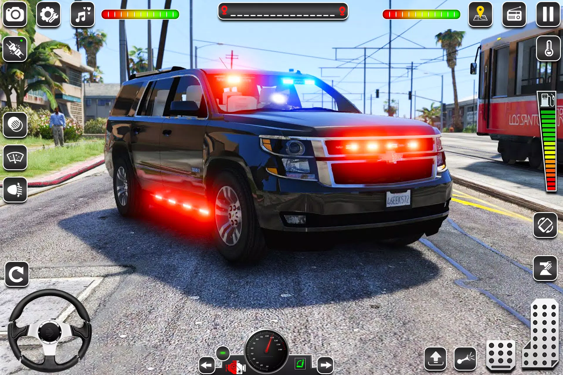 Schermata US Police Car Chase Game 3D 3