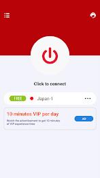 VPN Japan - JP VPN Proxy スクリーンショット 0