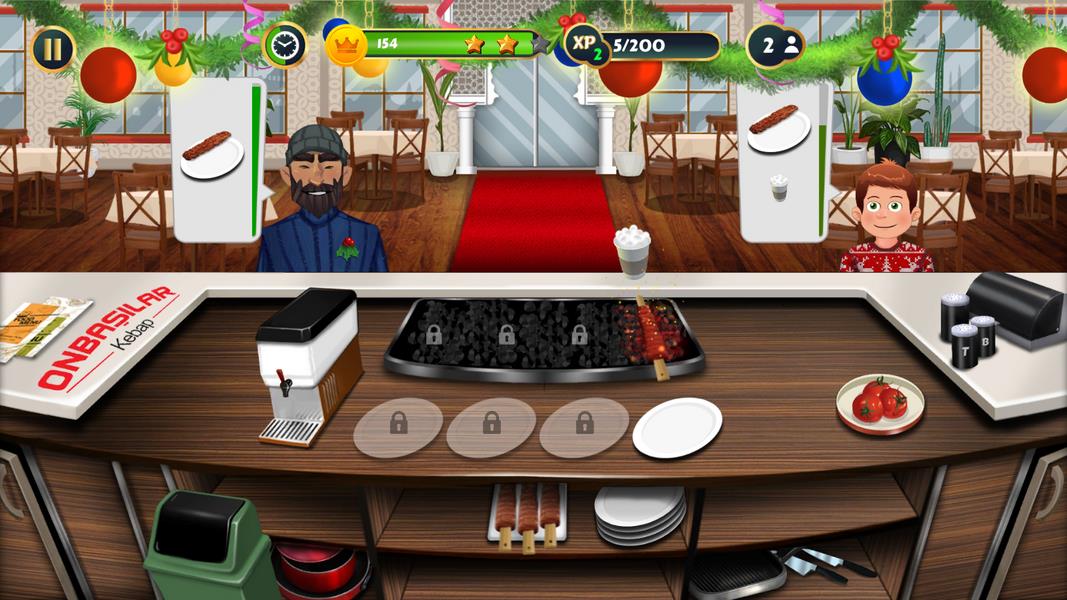 Kebab World - Cooking Game Chef Schermafbeelding 1