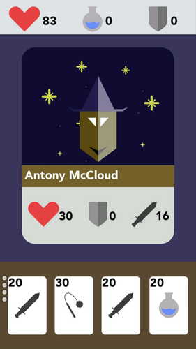 Battle Cards - An LD36 Experiment Screenshot 2