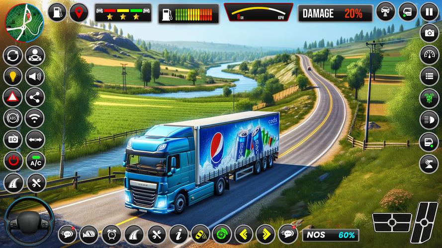 Truck Simulator: Driving Games Capture d'écran 3