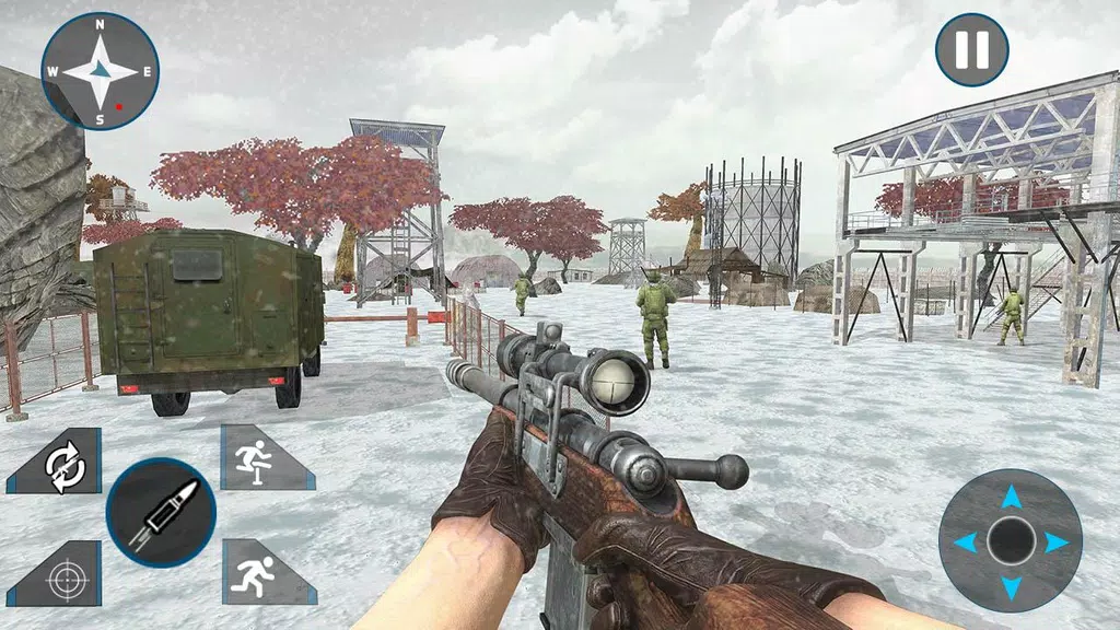 Army Sniper Desert 3D Shooter 2019应用截图第1张