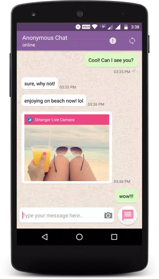 Anonymous Chat & Date for Stranger Скриншот 2