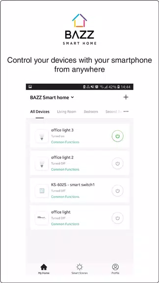 BAZZ Smart Home 螢幕截圖 0