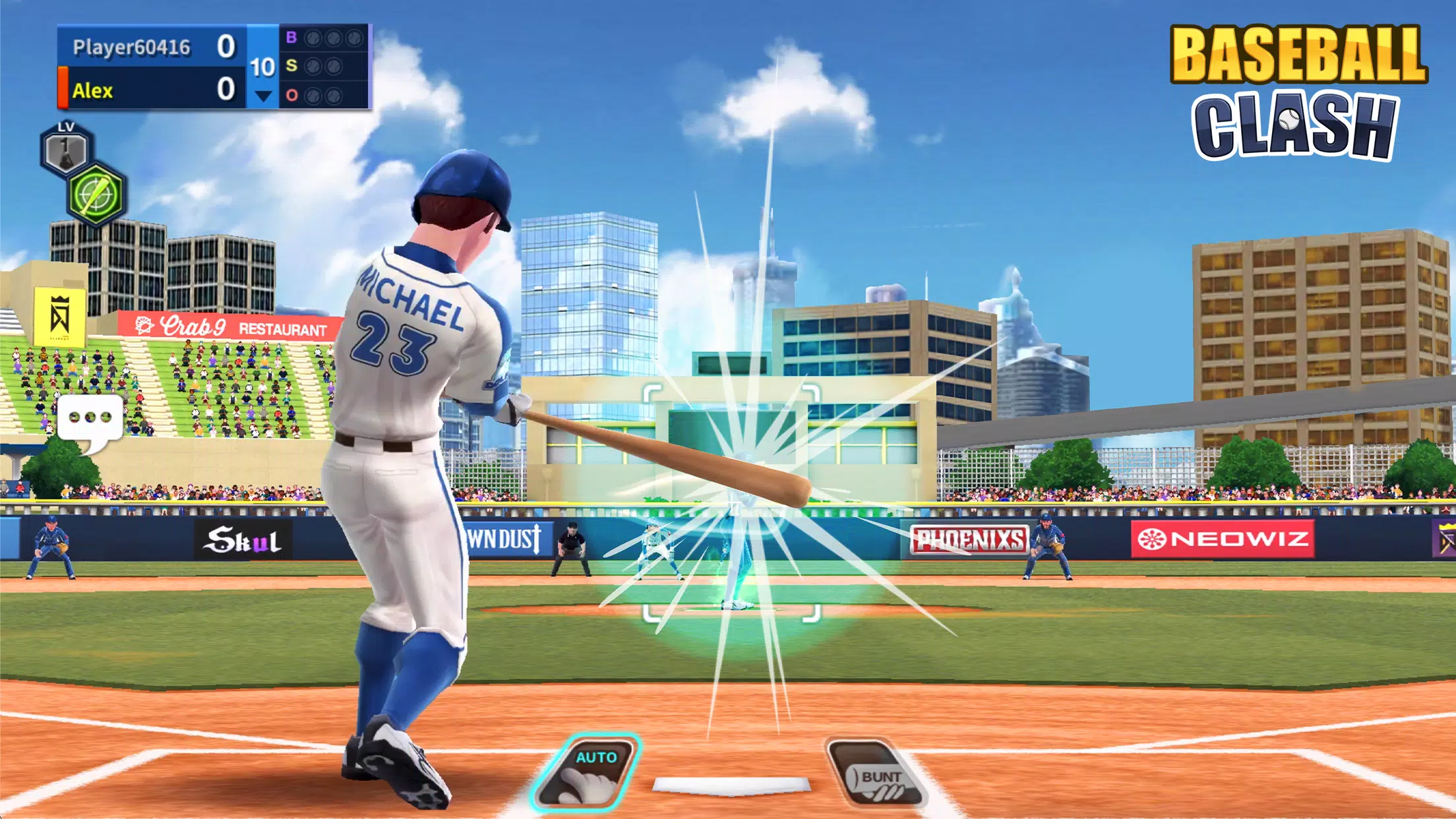 Baseball Clash: Real-time game Screenshot 0