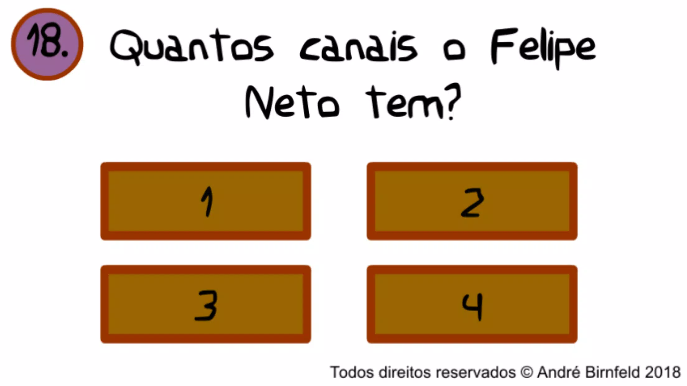 Gênio Quiz Felipe Neto স্ক্রিনশট 1