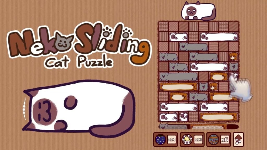 Luncurkan, Padankan dan Kosongkan Garisan dalam Permainan Baharu Neko Sliding: Cat Puzzle!