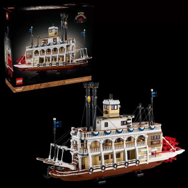 Lego enthüllt das Dampfschiff -Modell des Flusses und feiert klassische Americana