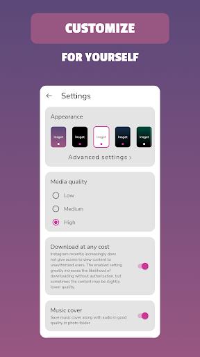 Insget - Instagram Downloader 螢幕截圖 3