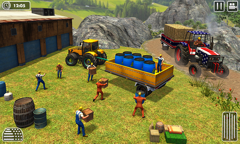 Tractor Trolley Cargo Drive Screenshot 0