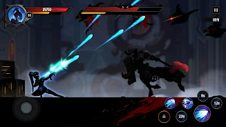 Shadow Knight Ninja Jogo Fight Captura de tela 1