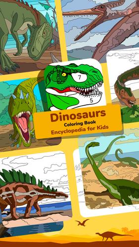 Dino Coloring Encyclopedia 螢幕截圖 0