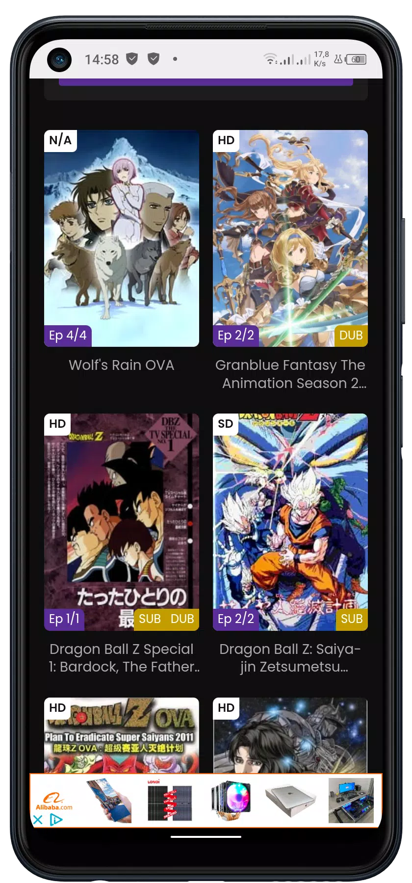 9animes ဖန်သားပြင်ဓာတ်ပုံ 0