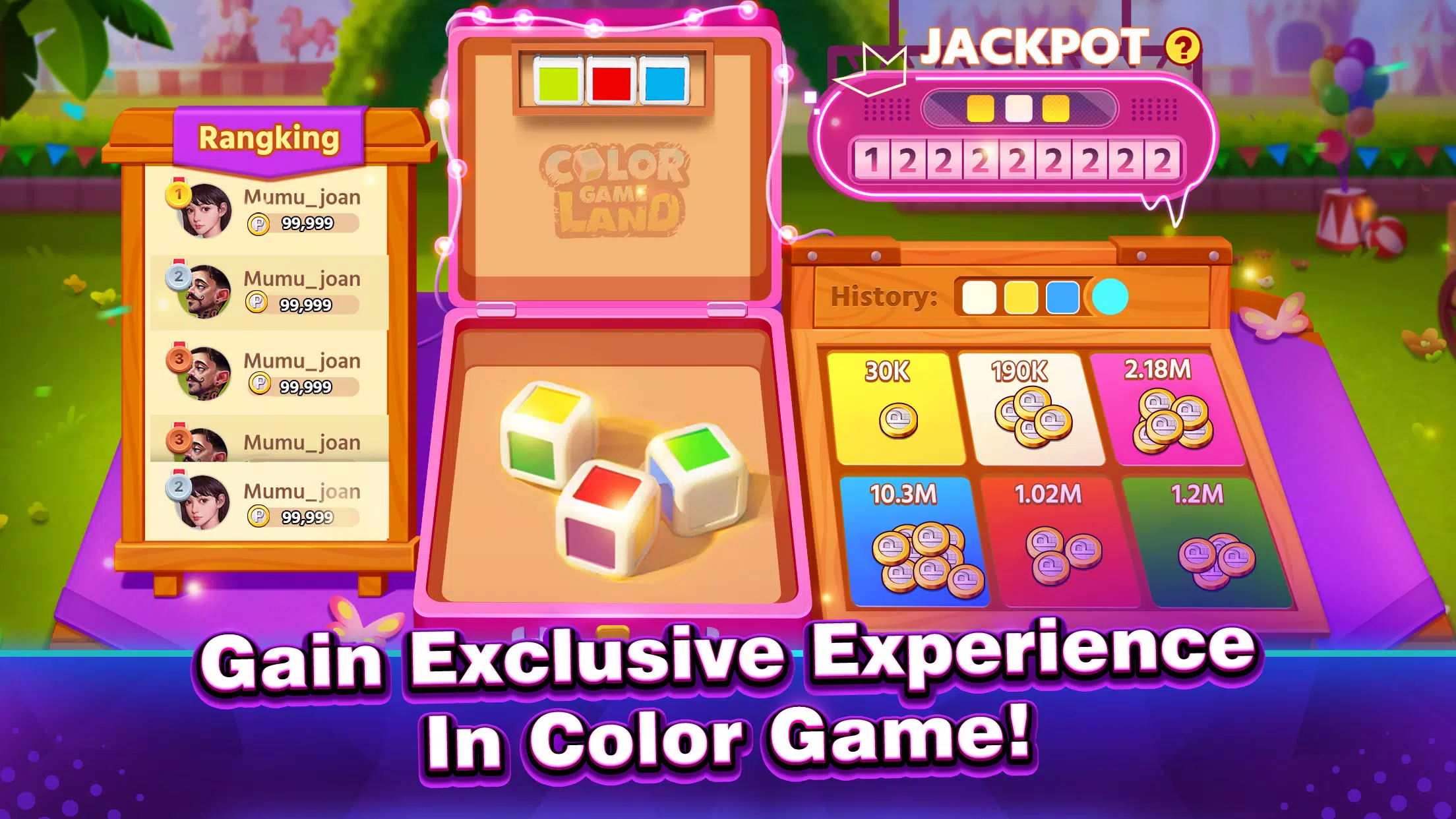 Color Game Land Tangkapan skrin 2