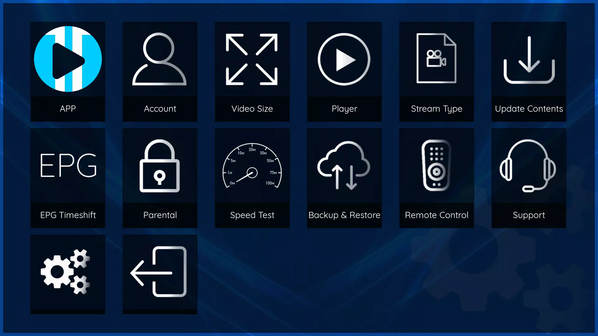 XCIPTV PLAYER 螢幕截圖 1