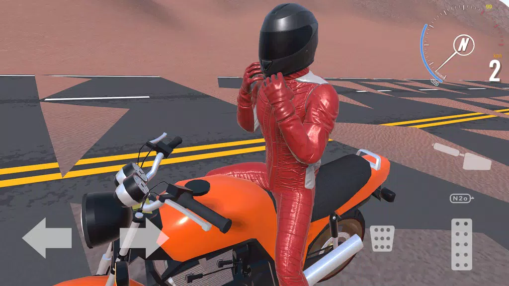 Real Moto Bike Race Simulator 螢幕截圖 2
