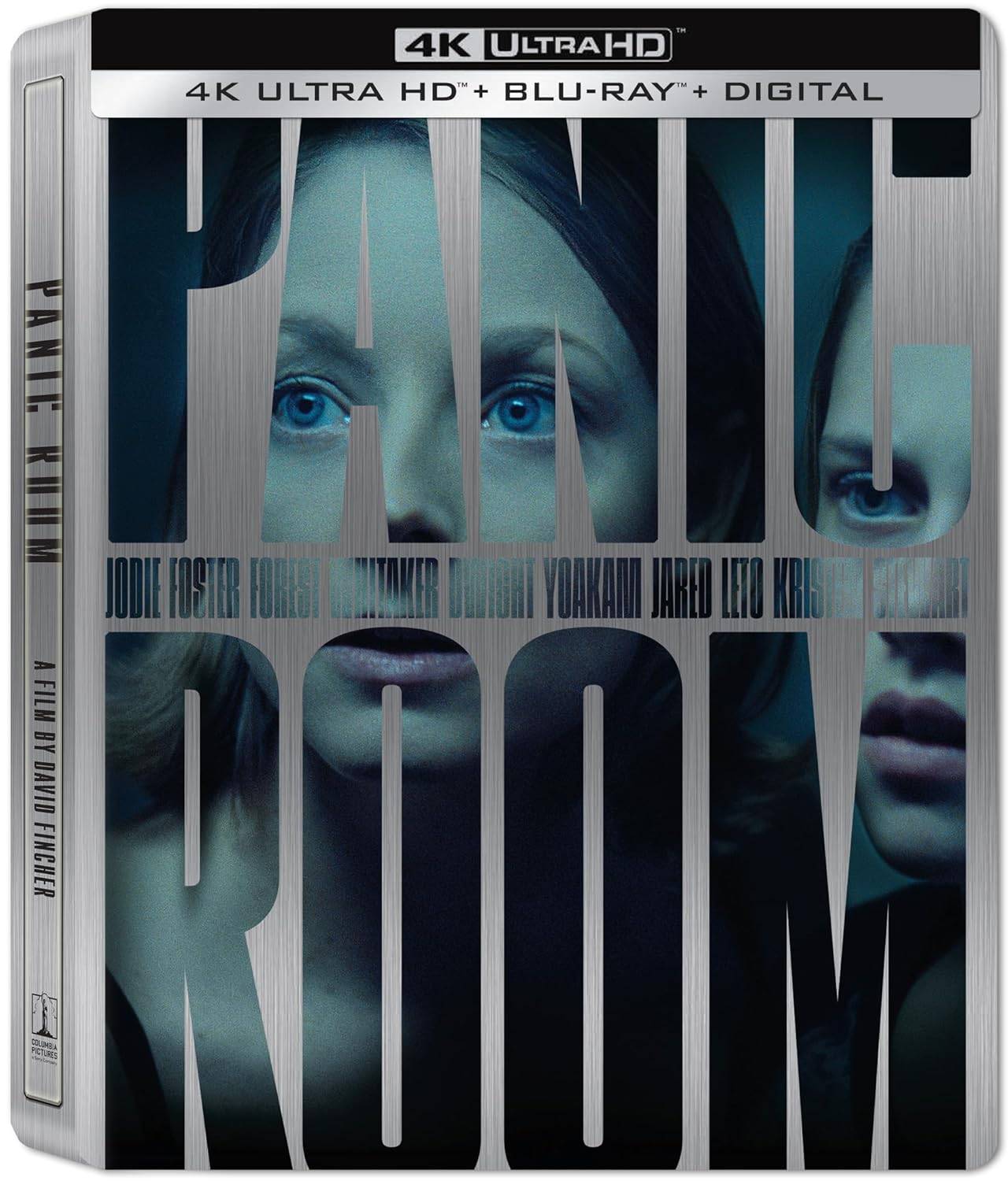 Panic Room - Steelbook (4K UHD + Blu -ray + Digital)