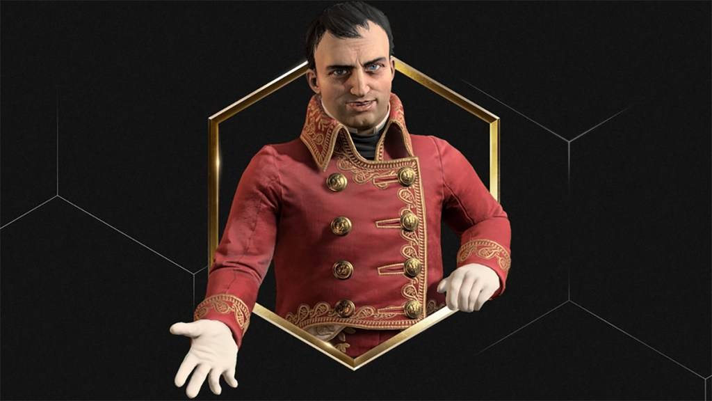 Một hình ảnh về nhân vật Napoleon cách mạng trong Civilization 7 như một phần của hướng dẫn về cách mở khóa anh ta trong trò chơi.