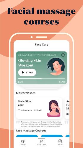 Luvly: Face Exercise, Skincare 스크린샷 3