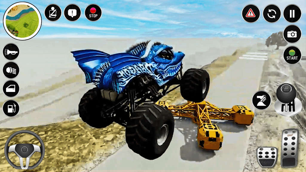 Real Monster Truck Game 3D Screenshot 2