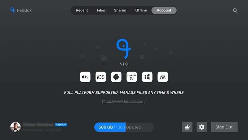 FebBox for TV Screenshot 2