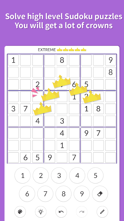 Sudoku Kingdom - Sudoku puzzle 螢幕截圖 1