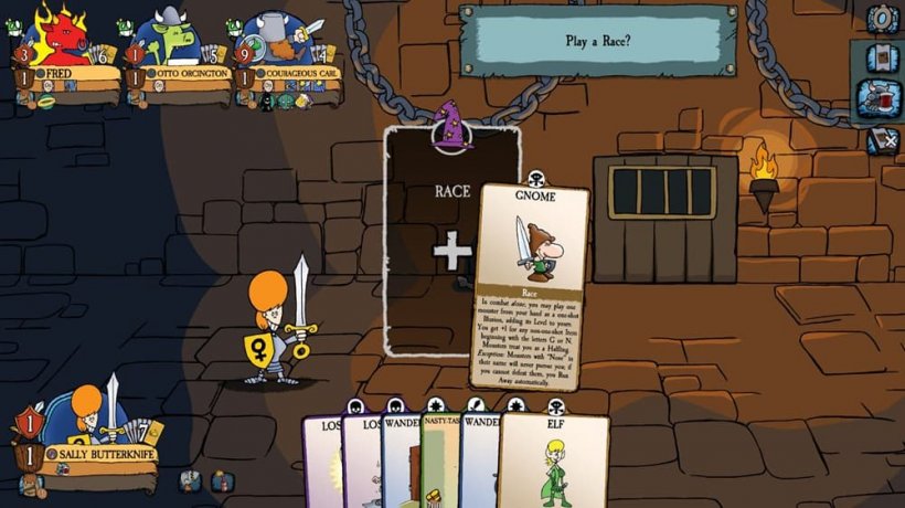 Munchkin 數位錯誤擴充遊戲畫面截圖