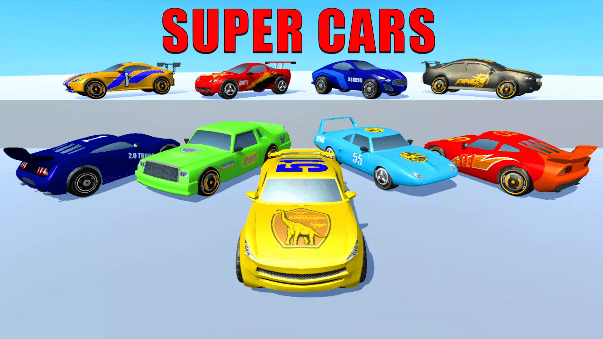Super Kids Car Racing 스크린샷 1