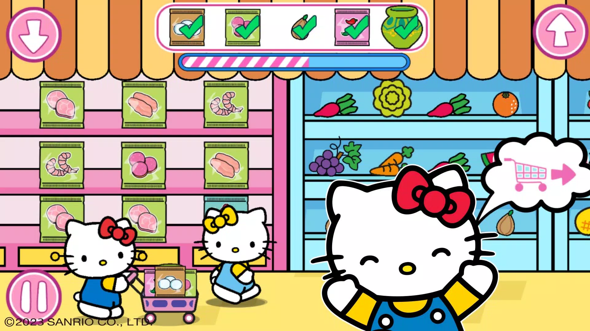 Hello Kitty: Supermarché Capture d'écran 1