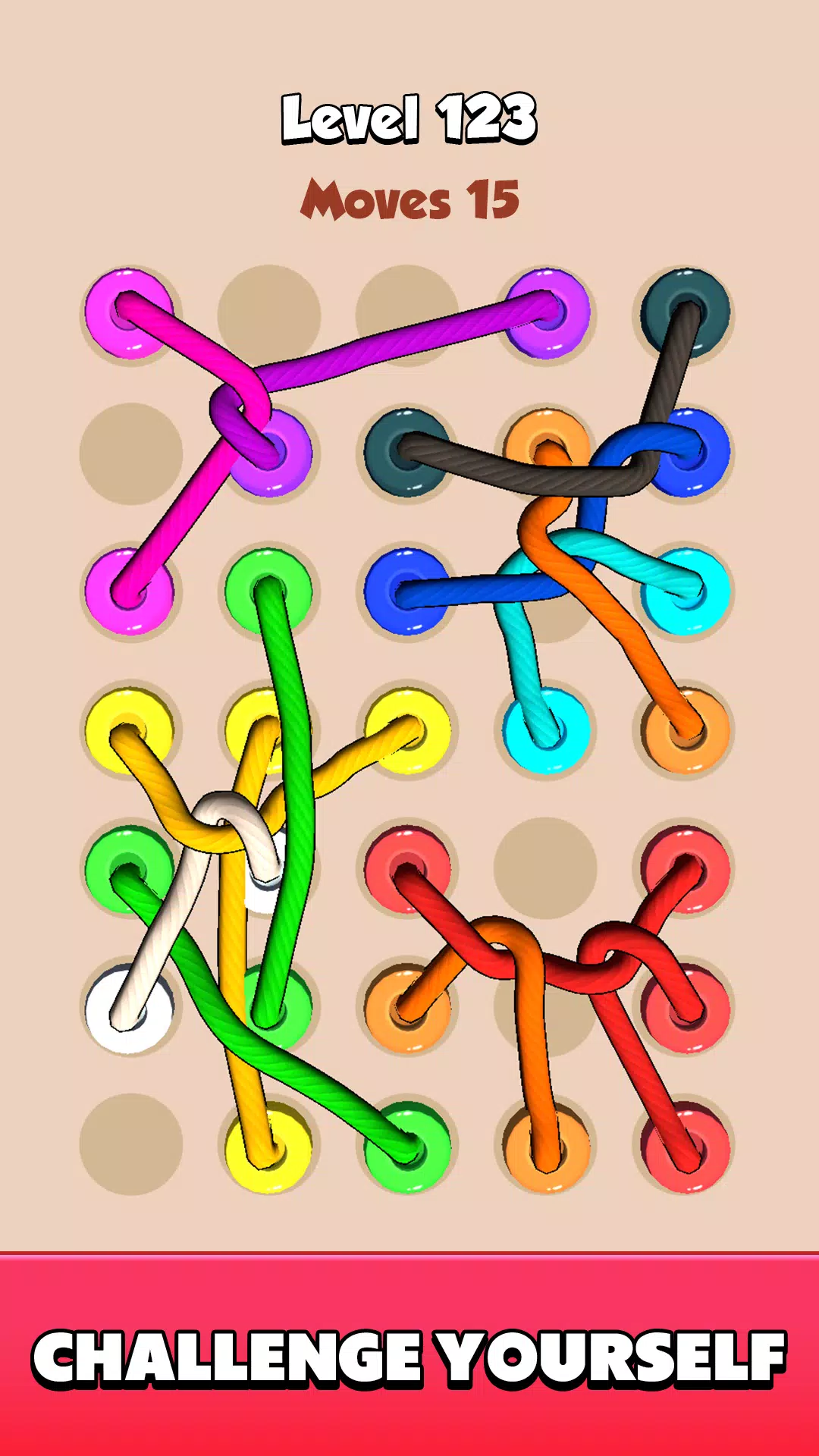 Color Tangled Rope 3D スクリーンショット 3