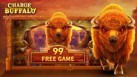 Charge Buffalo Slot-TaDa Games Ekran Görüntüsü 1