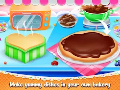 Sweet unicorn cake bakery chef Screenshot 2